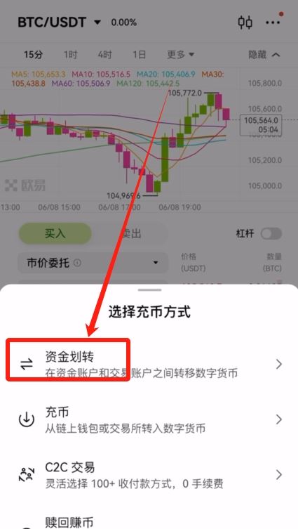 欧易OKX交易所购买USDT操作教程(2025 APP版)