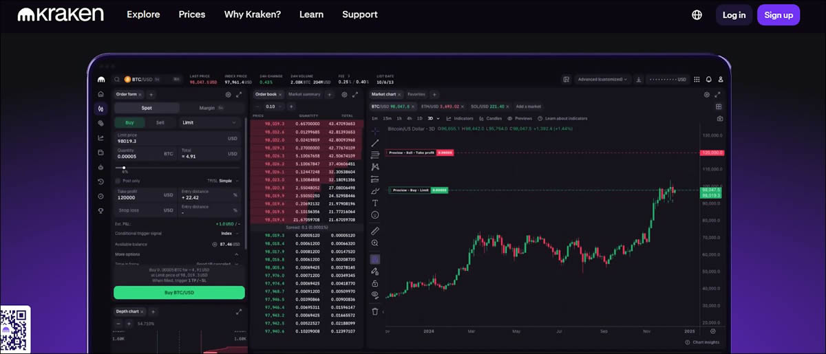 Kraken与Coinbase交易所哪个好?功能、安全性、手续费、支付方式全方位对比