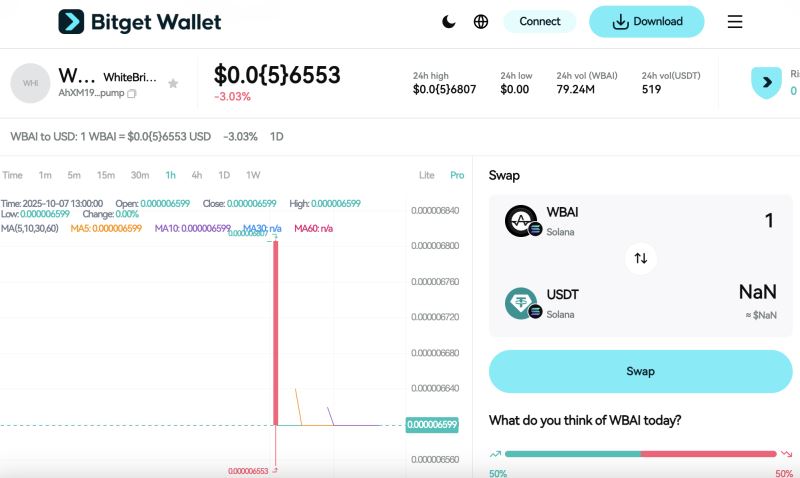 币安Alpha即将上线的WhiteBridge(WBAI)币是什么?怎么样?关于WhiteBridge的上市指南