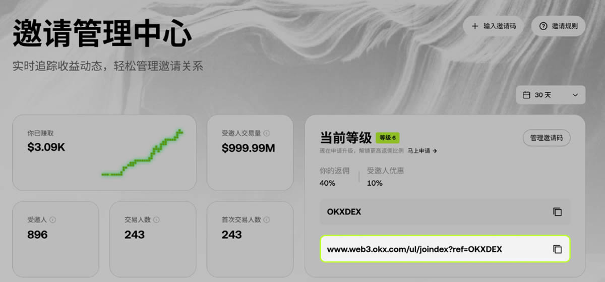 如何加入OKX DEX邀请计划 ?如何创建、分享邀请码 ?