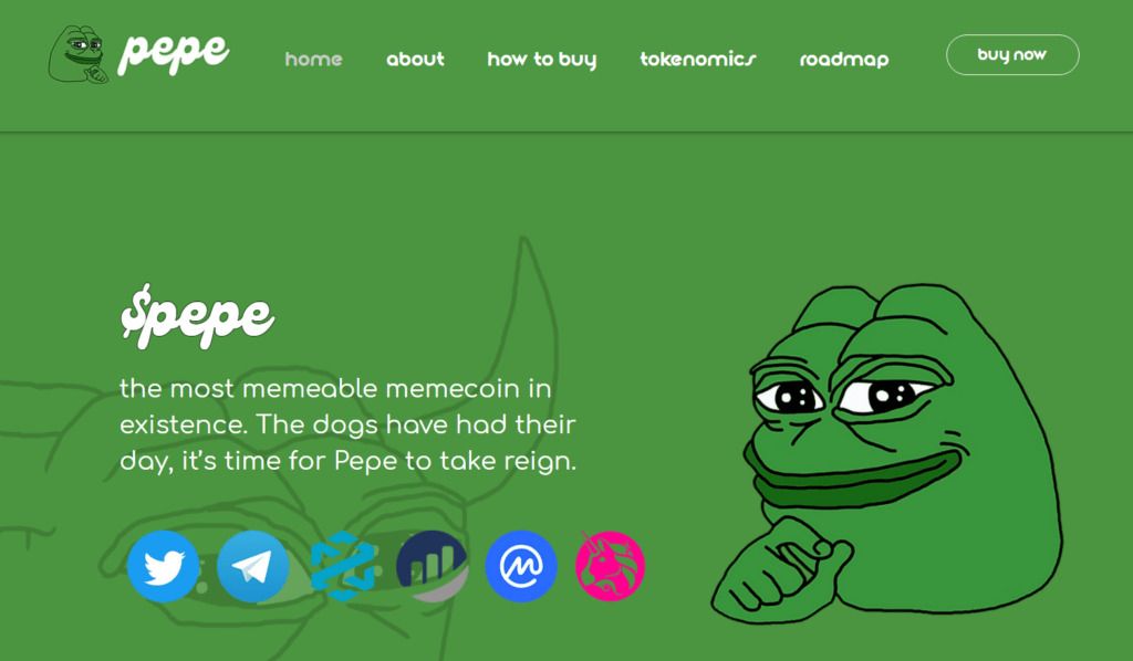 Pepecoin(PEPE)币是什么?PEPE未来展望、价格走势及购买方法