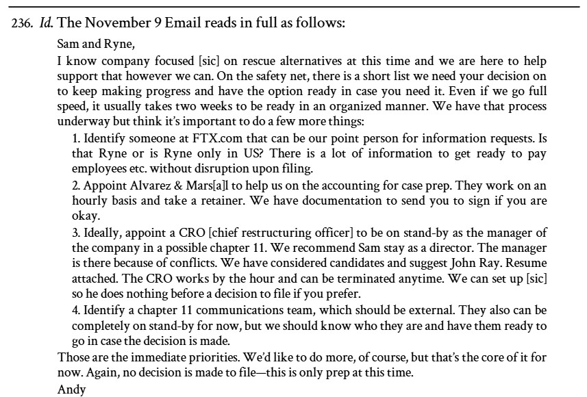 一文了解破产前将FTX交由新CEO管理,Bankman-Fried自认最大失误