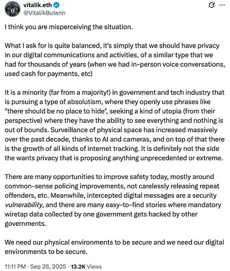 一文详细了解以太坊(ETH)基金会为何发力隐私领域?