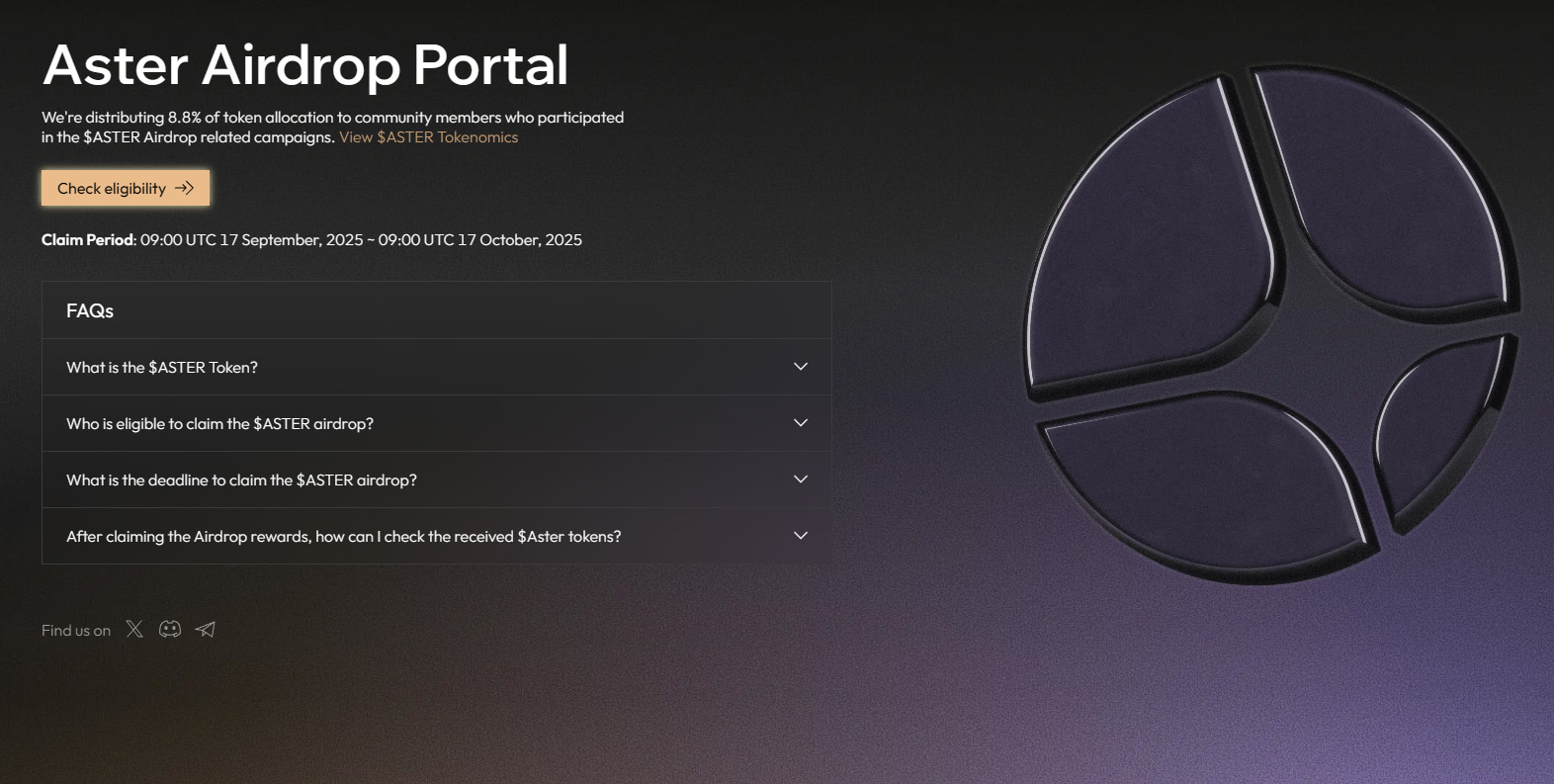 ASTER空投如何获取?谁有资格获得?代币前景介绍