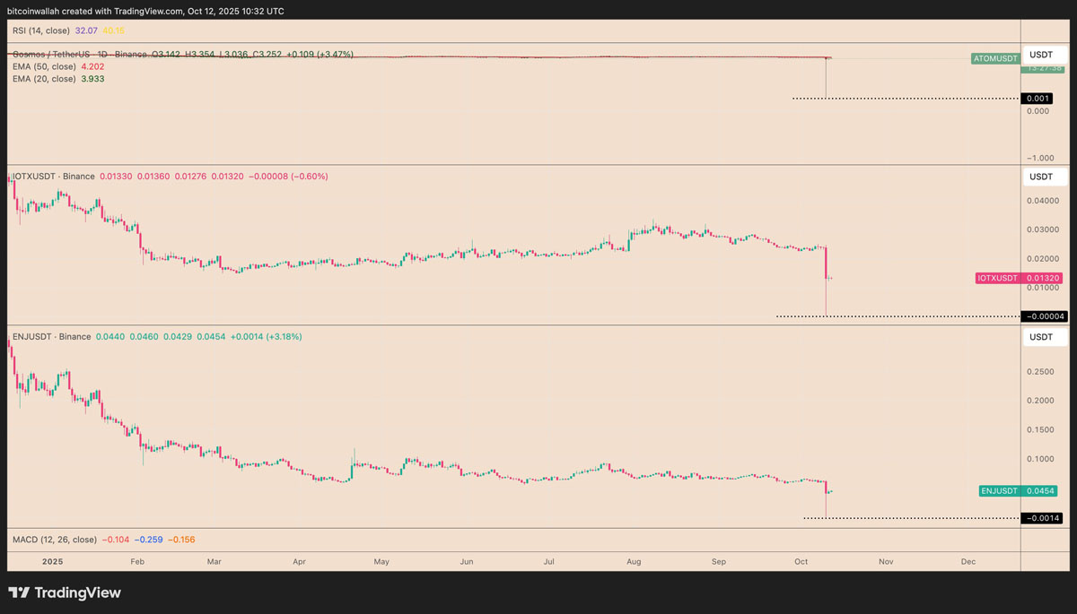 一文了解为什么币安(BINANCE)上的一些山寨币暴跌至零?