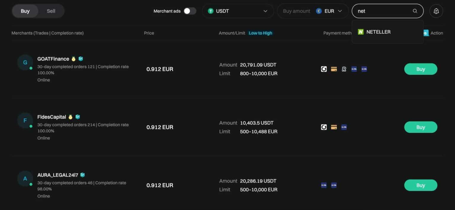 P2P加密货币交易所哪个好?2025年最佳P2P加密货币交易所推荐