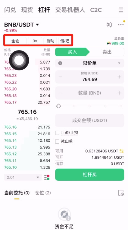 币安杠杆交易是什么?支持哪些订单类型?币安杠杆交易教学