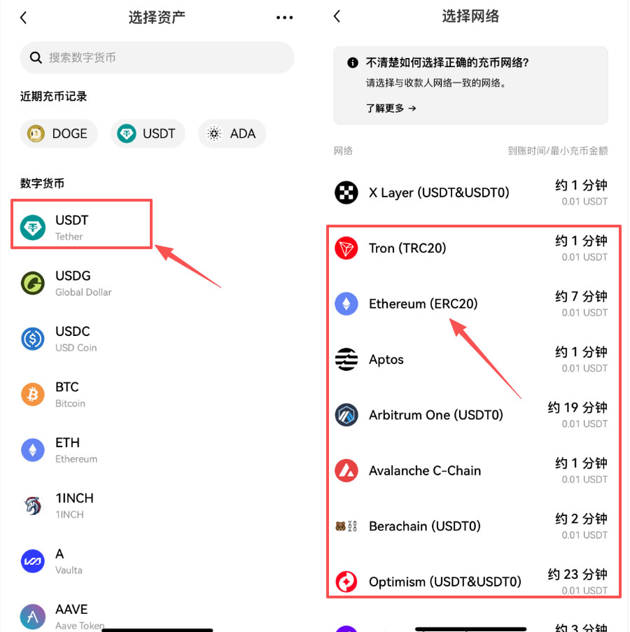 USDT收款地址能查到什么?怎么查收款地址?