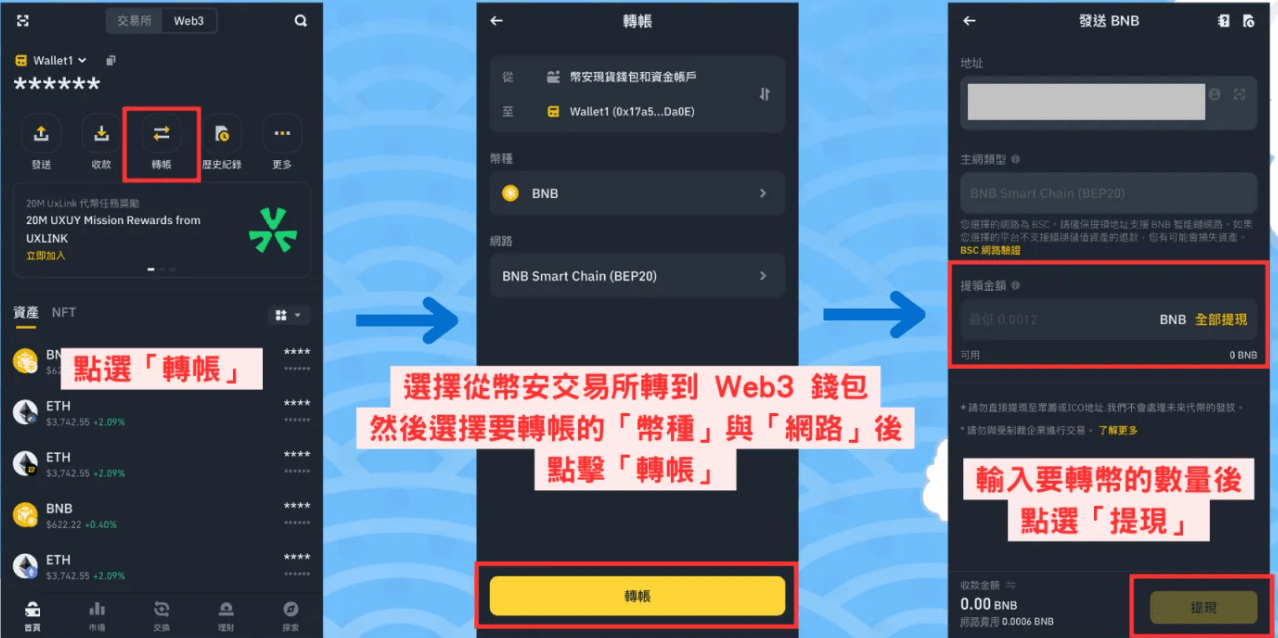 币安Web3钱包里面怎么玩USDT?币安钱包怎么用?怎么注册?优缺点介绍