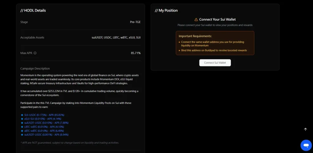 Momentum是什么平台?Momentum早期积分埋伏攻略