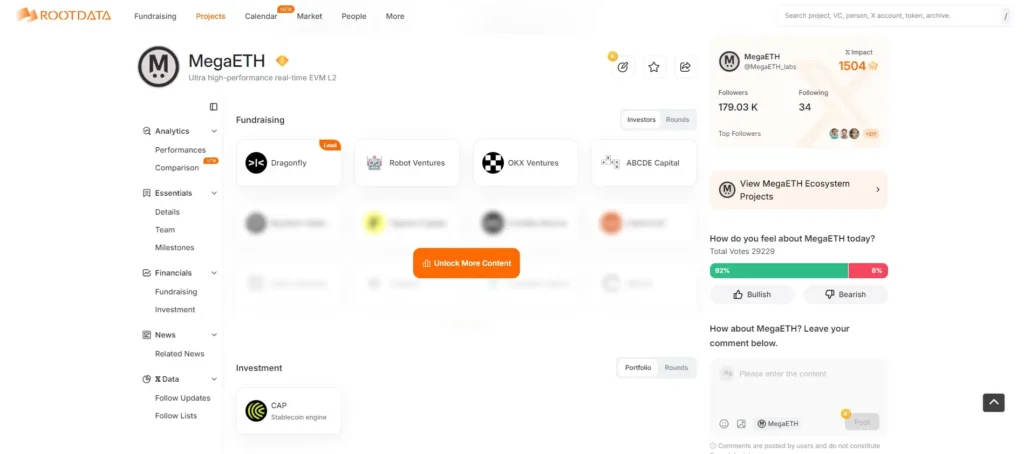MegaETH:以太坊上最快的Layer2 即将诞生?现在正是埋伏生态最佳时机!