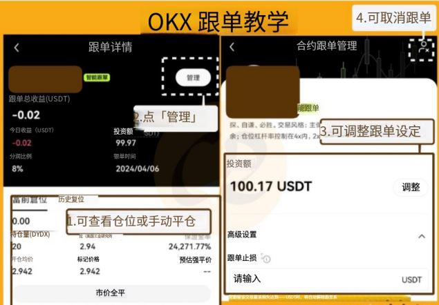 OKX交易所跟单教学:跟大神一起赚钱是什么概念?有什么风险?