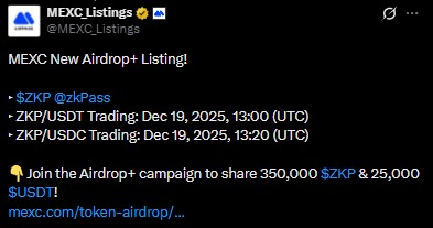 zkPass 代币价格预测:今日上市,分析师预期价格将飙升 100 倍。
